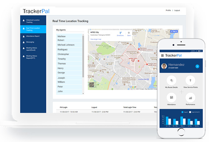 TrackerPal Home Page
